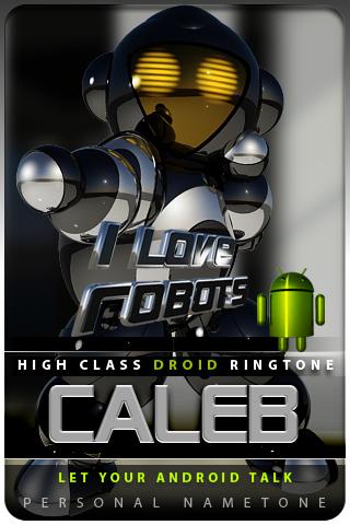 CALEB nametone droid Android Entertainment