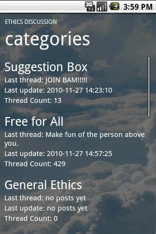 Ethics Discussion Android Social