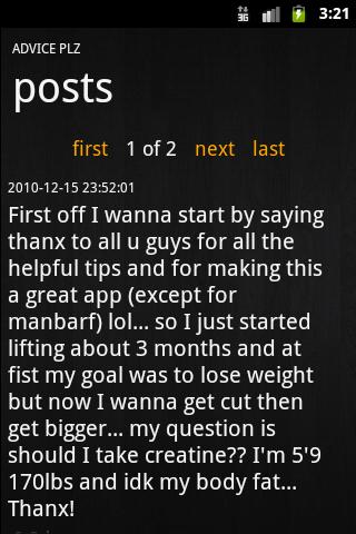 Body Building Discussion Android Social