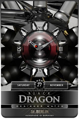 Black Dragon alarm clock