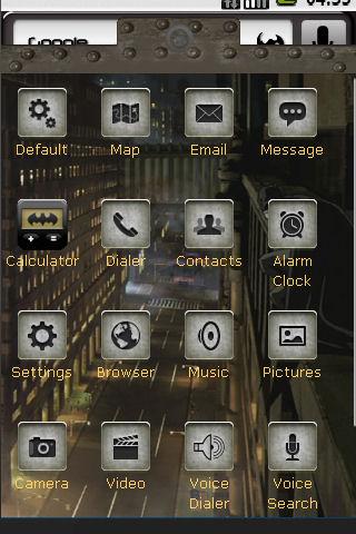 Gotham Nights Home Theme Android Themes