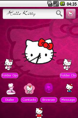 Hello Kitty HD Theme Android Themes