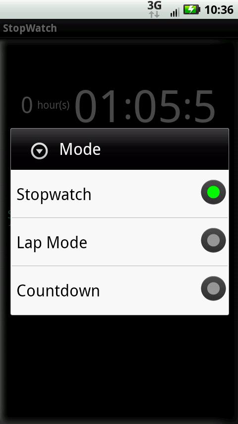 Stopwatch + Android Tools