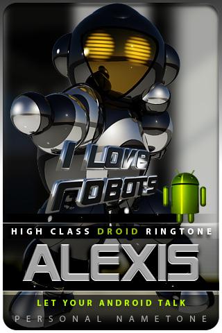 ALEXIS nametone droid