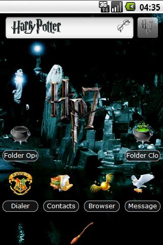 Harry Potter 7 HD Theme Android Themes