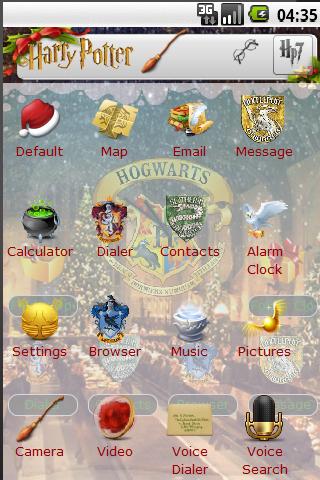 Harry Potter Christmas Theme Android Themes