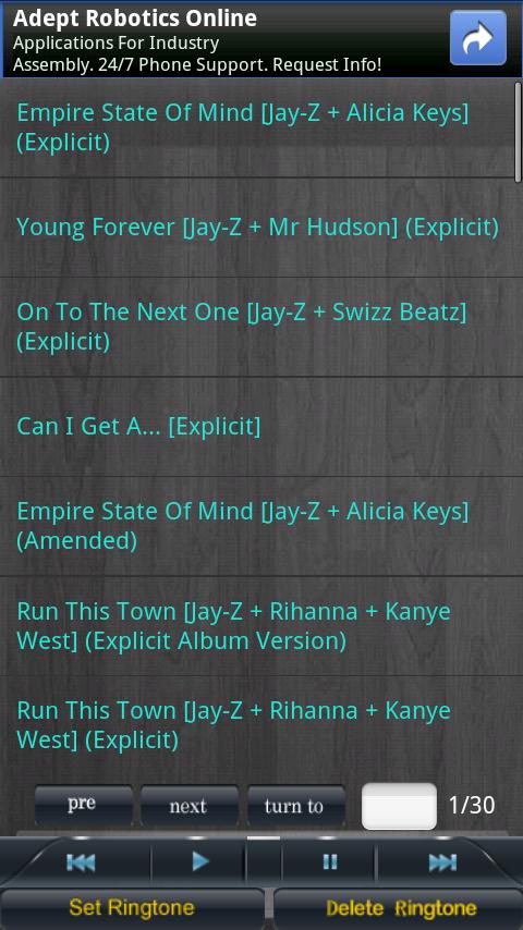 jay-z Ringtones