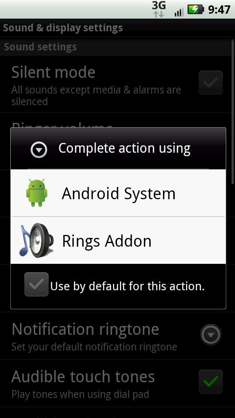 Rings Add-On Android Tools