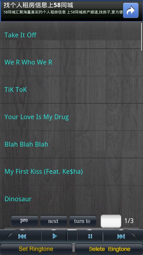 Kesha Ringtones