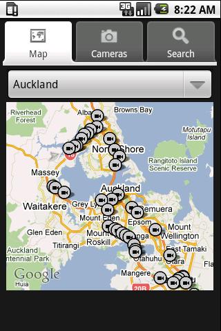 New Zealand Traffic Cameras Android Travel & Local