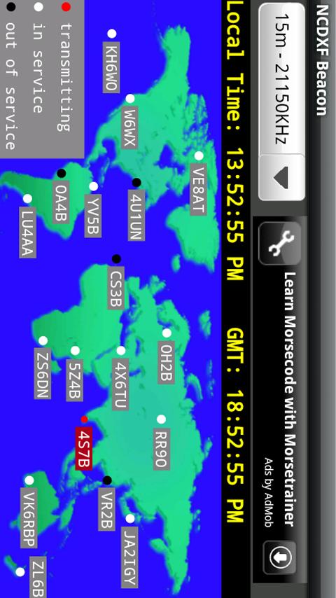 NCDXF Beacon Android Communication