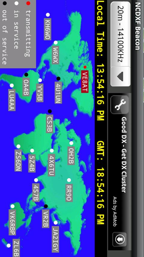 NCDXF Beacon Android Communication