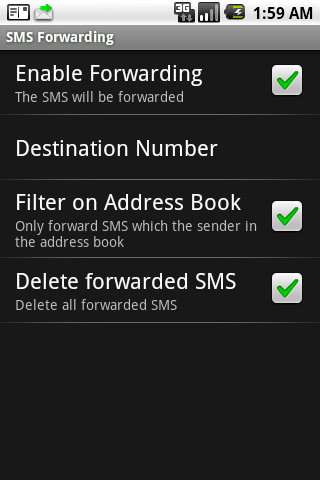 SMS Forwarding Android Tools