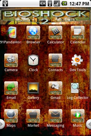 Bioshock 2 Theme Android Personalization