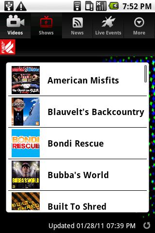 FUEL TV Android Sports