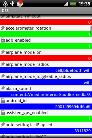 Display System Settings Android Tools