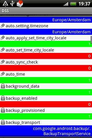 Display System Settings Android Tools