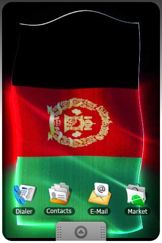 AFGHANISTAN LIVE FLAG Android Themes