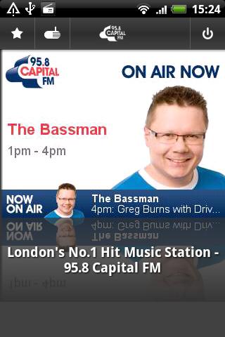 95.8 Capital FM Android Multimedia