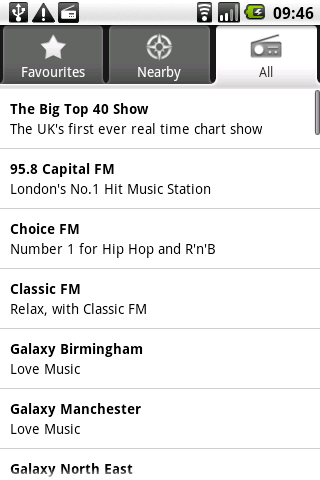 Big Top 40 Android Multimedia