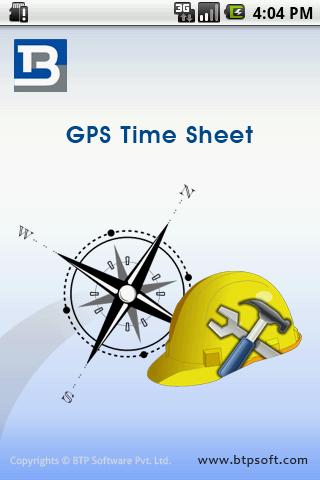 GPS TimeSheet Android Productivity