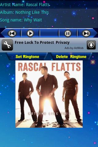 Rascal Flatts Ringtones Android Entertainment