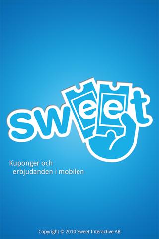 Sweet  Kuponger i mobilen