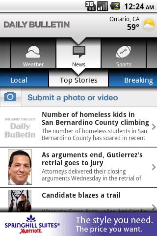 Inland Valley Daily Bulletin Android News & Weather