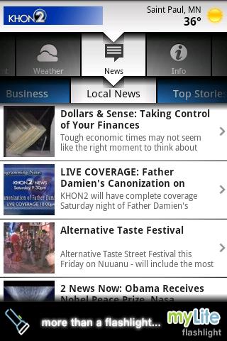KHON Mobile Local News Android News & Weather