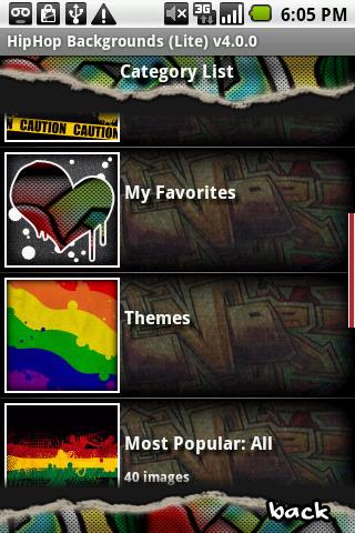 HipHop Backgrounds (Lite) Android Entertainment