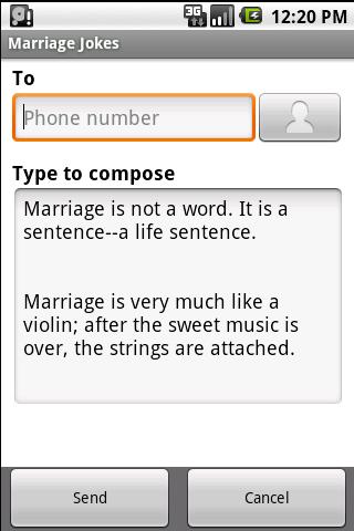 Marriage Jokes Android Social