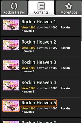 Rockin Heaven Android Comics