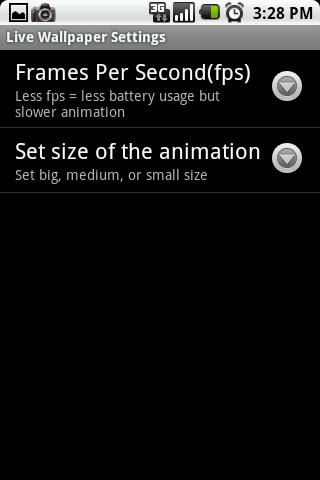 Droid 2 Scanning Eye Live Wall Android Themes