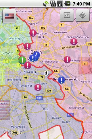 Berlin Wall -follow the source Android Travel & Local