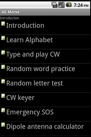 AE Morse Code Tutor