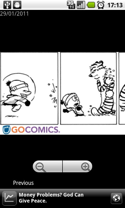 Calvin and Hobbes Android Comics