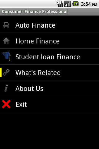 Consumer Finance Professional Android Finance