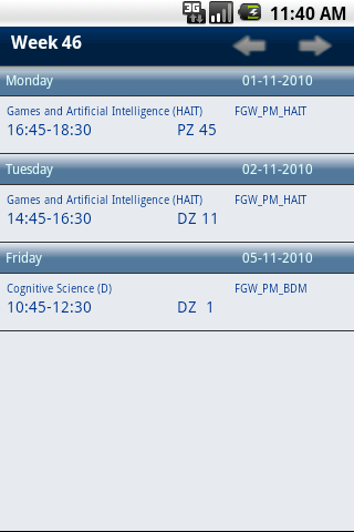 Uvt Schedule Android Productivity