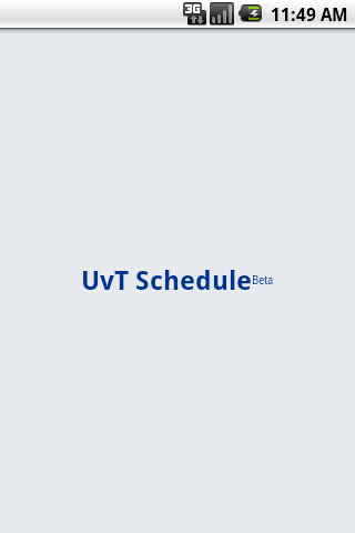Uvt Schedule Android Productivity