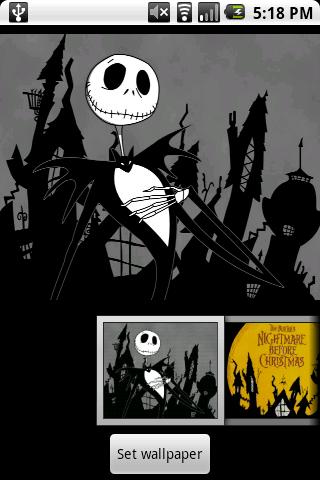 Wallpapers Nightmare Before Android Entertainment