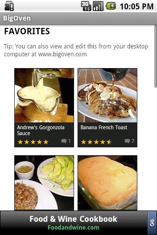 170,000+ Recipes BigOven Android Lifestyle
