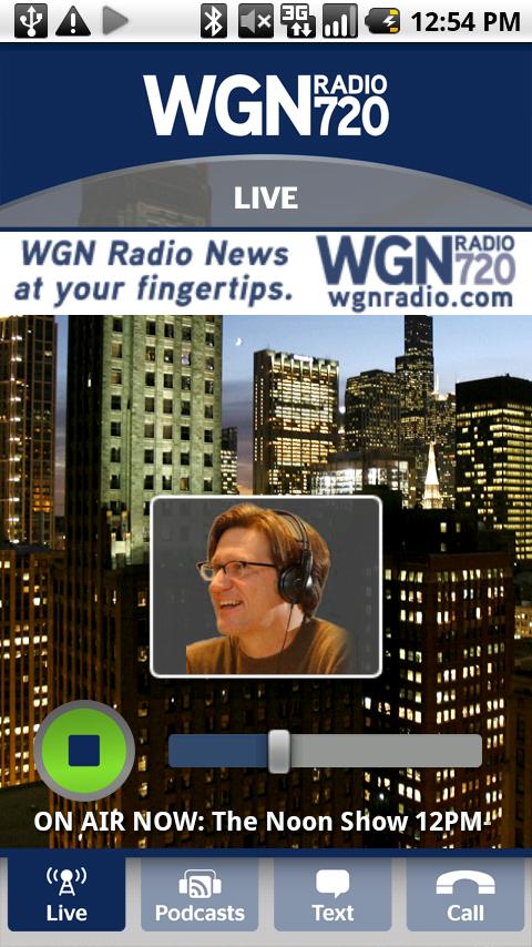 Chicago’s WGN Radio 720 Android Multimedia