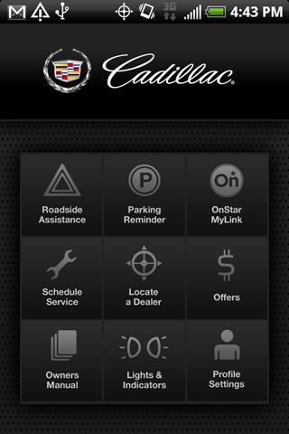 myCadillac Android Lifestyle