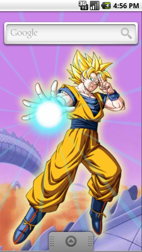 Super Saiyan Live Wallpaper Android Themes