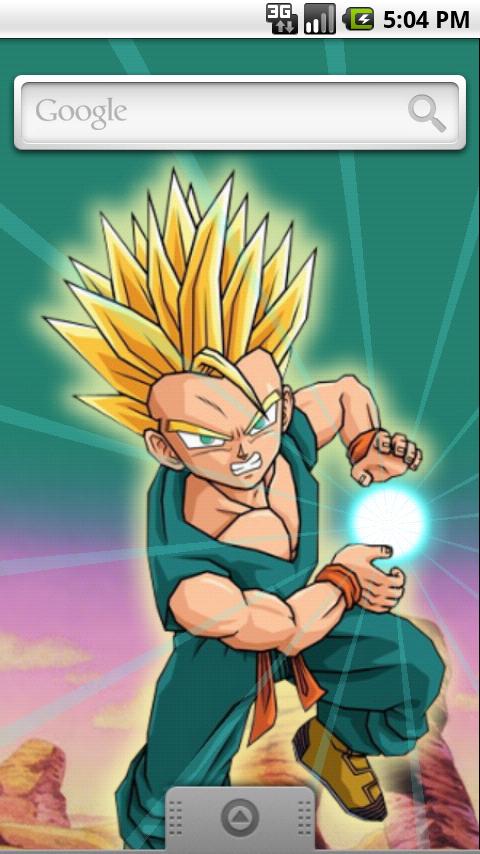 Super Saiyan Live Wallpaper Android Themes