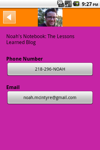 Noah’s Blog Android Entertainment