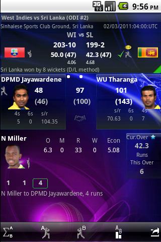 cricket live score Android Sports