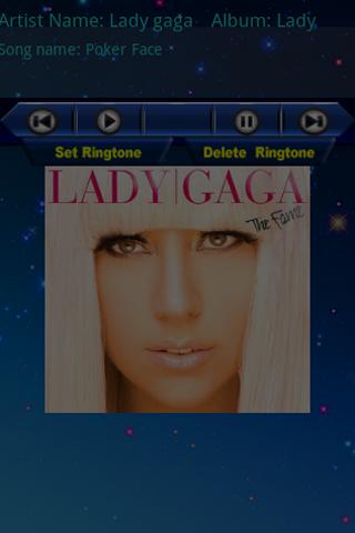 Ringtones of Lady Gaga