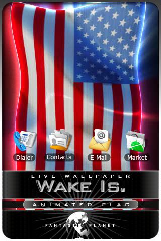 WAKE IS LIVE FLAG