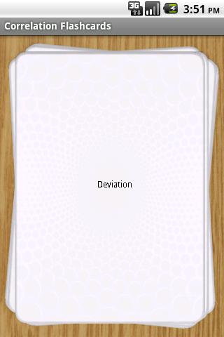 Correlation Flashcards Android Education